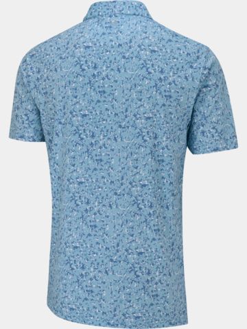Ping Gilmore Halbarm Polo blau