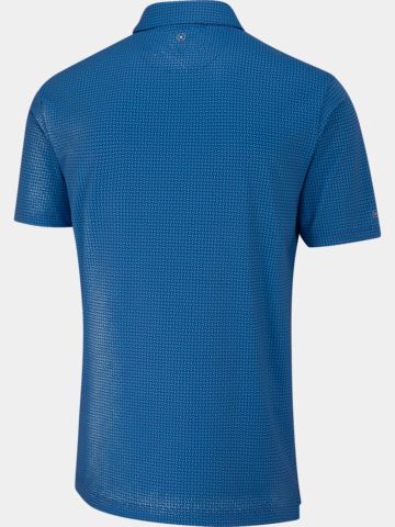 Ping Gilmore Halbarm Polo kobalt