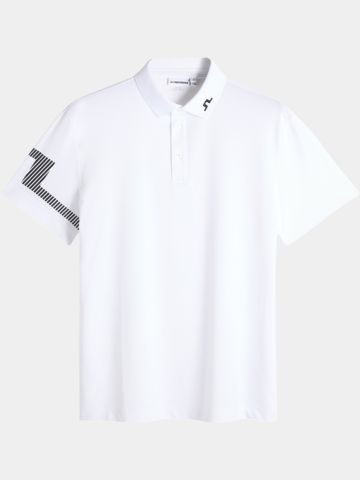 J.Lindeberg HEATH POLO Halbarm Polo weiß