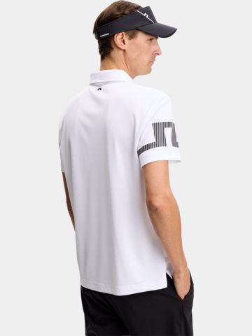 J.Lindeberg HEATH POLO Halbarm Polo weiß