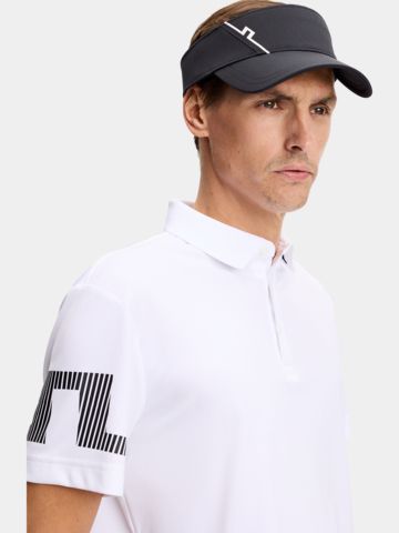 J.Lindeberg HEATH POLO Halbarm Polo weiß