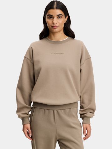 J.Lindeberg COVE CREW NECK Sweatshirt beige