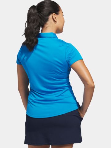 adidas W PERF SLD SS P Polo s krátkým rukávem, modré