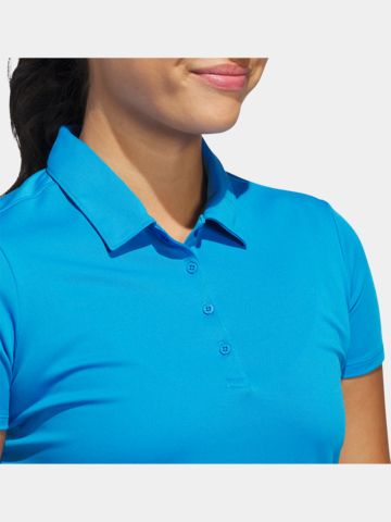 adidas W PERF SLD SS P Polo s krátkým rukávem modrá
