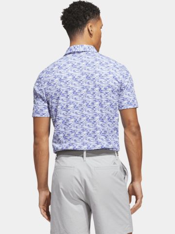 adidas ULT FTHRWEIGHT Halbarm Polo blau