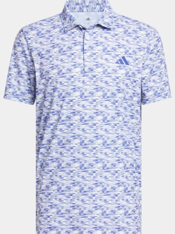 adidas ULT FTHRWEIGHT Halbarm Polo blau