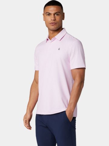 Penguin SS PETES BOW TIE POL Halbarm Polo rosa