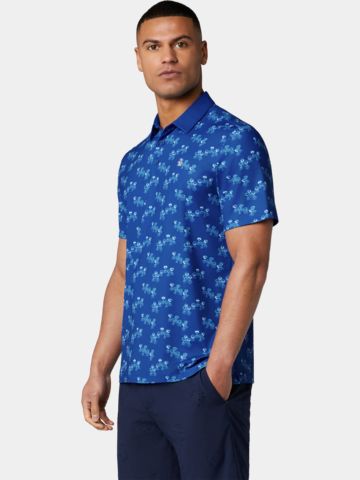 Penguin COCKTAIL Halbarm Polo blau
