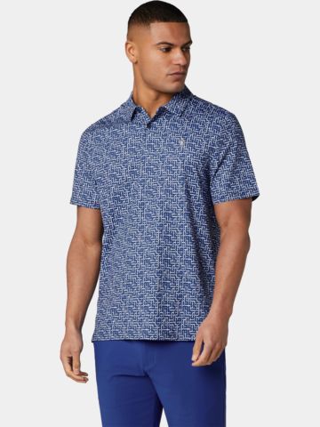 Penguin COLOR THEORY GINGHAM Halbarm Polo tinte