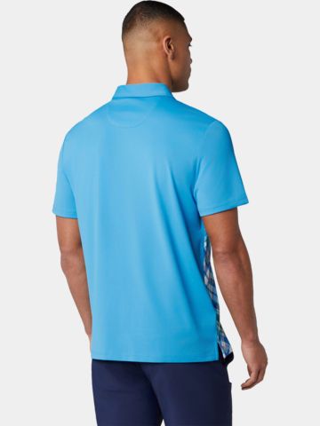 Penguin 50S BLOCK MADRAS PLA Halbarm Polo blau