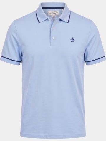 Penguin VC SS SOLID Halbarm Polo lila