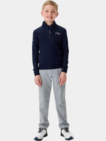 Callaway EMEA BOYS 1/4 Zip Strick Troyer navy