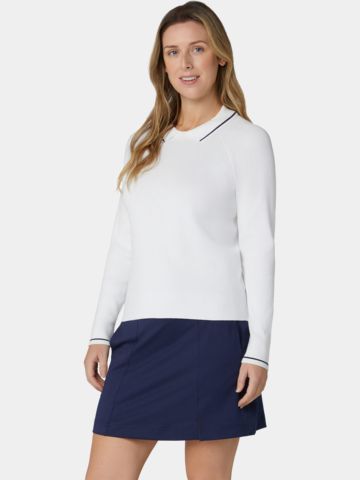 Callaway PULLOVER SWEATER WIT Strick Pullover weiß