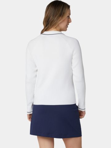 Callaway PULLOVER SWEATER WIT Strick Pullover weiß