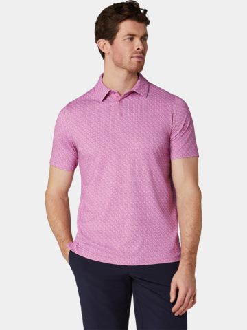 Callaway EMEA SS TIMELESS CHE Halbarm Polo rosa