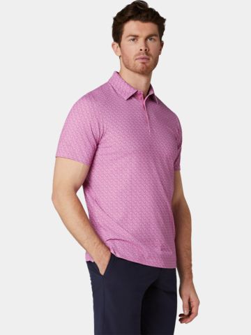 Callaway EMEA SS TIMELESS CHE Halbarm Polo rosa