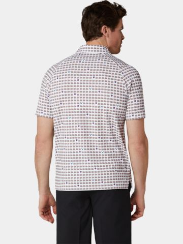 Callaway EMEA SS ONE PIMENTO Halbarm Polo weiß