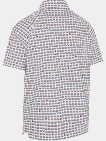 Callaway EMEA SS ONE PIMENTO Halbarm Polo weiß