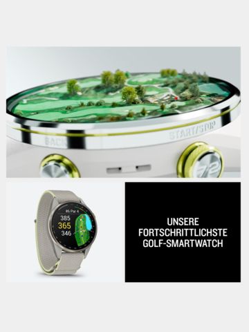 Garmin Approach® S72 GPS-Golfuhr (47 mm) schwarz