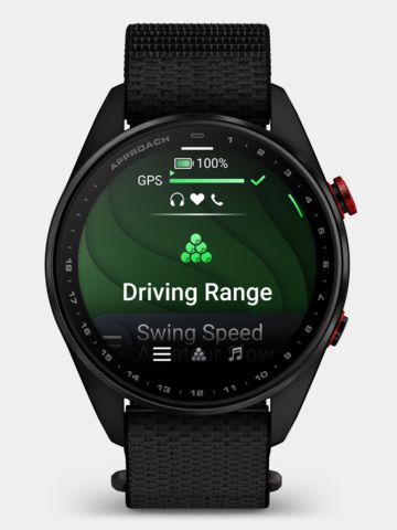 Garmin Approach® S72 GPS-Golfuhr (47 mm) schwarz