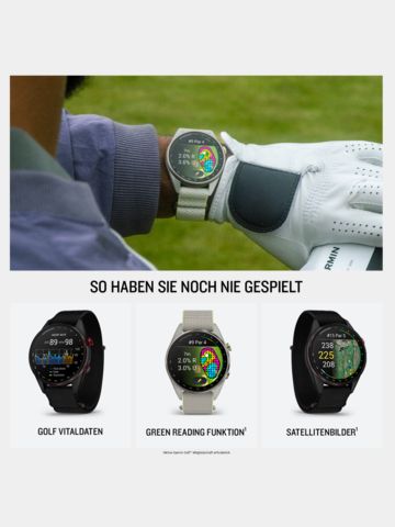 Garmin Approach® S72 GPS-Golfuhr (47 mm) schwarz