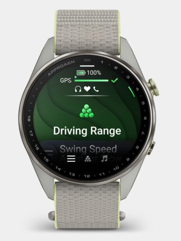 Garmin Approach® S72 GPS-Golfuhr (47 mm) grau
