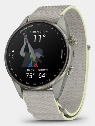 Garmin Approach® S72 GPS-Golfuhr (47 mm) grau